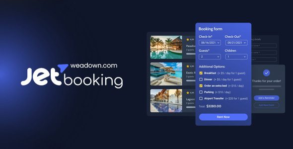 WordPress 和 WooCommerce 预订插件 – JetBooking