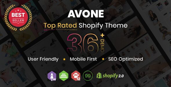 多用途 Shopify 主题 OS 2.0 – Avone 5.5.0