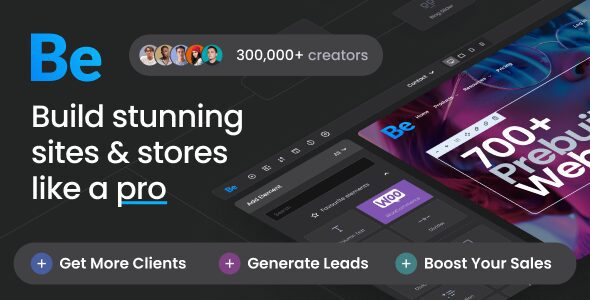 响应式多用途 WordPress 和 WooCommerce 主题 – BeTheme