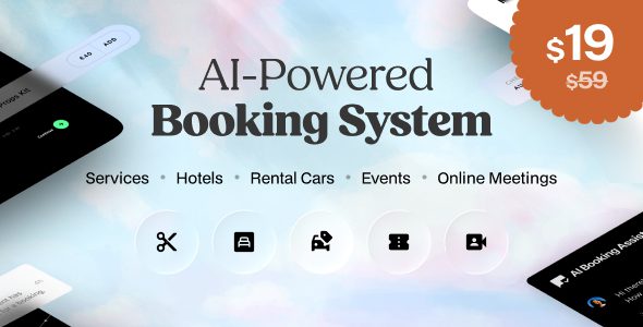 基于人工智能的 WordPress 日程安排、预订和预约系统 –  Booking Hub 1.0.2