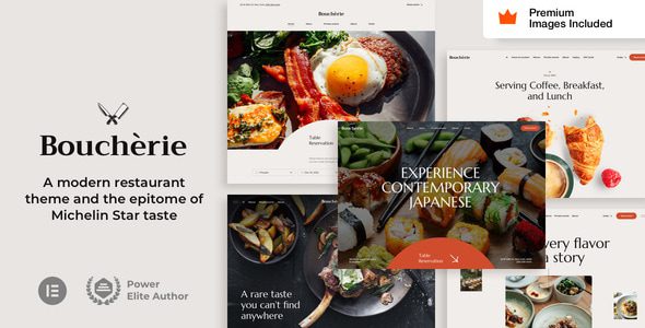 餐厅 WordPress 主题 – Boucherie 18