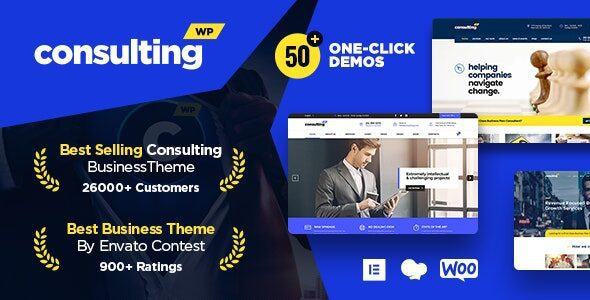 Consulting 6.7.3 – 商业、金融 WordPress 主题