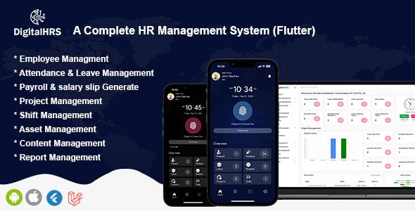 DigitalHR 8.0 – 基于分支机构的多租户人力资源、人力资源管理和人力资源管理系统应用程序