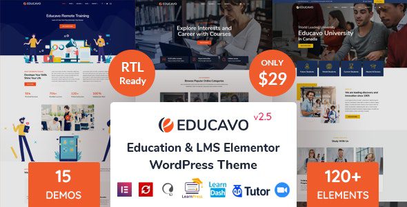 Educavo 3.3.3 – 教育 WordPress 主题