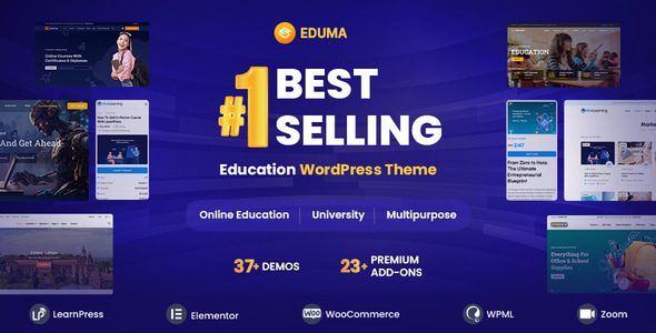 Eduma 5.7.6 – 教育 WordPress 主题