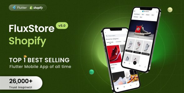 FluxStore Shopify 5.3 – 最佳 Flutter 电商应用
