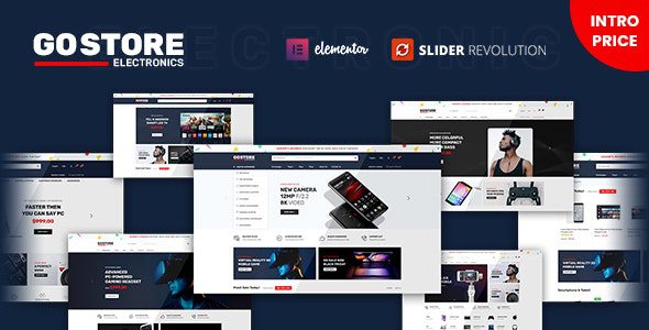 GoStore 1.6.4 – Elementor WooCommerce WordPress 主题
