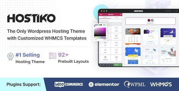 Hostiko 93.7.0 – 托管 WordPress 和 WHMCS 主题