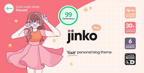 Jinko 1.1.7 – 您的个人博客主题