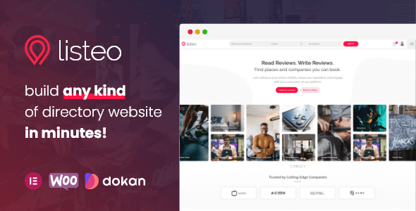 Listeo 2.0.2 – 目录和列表(带预订功能)– WordPress 主题