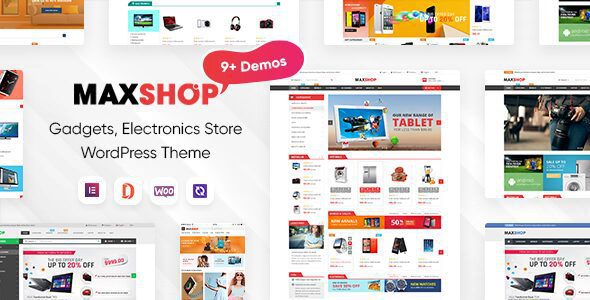 MaxShop 3.6.24 – 电子商店 Elementor WooCommerce WordPress 主题