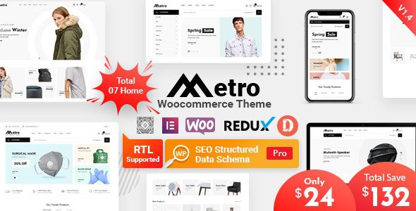 Metro 2.13 – 极简 WooCommerce WordPress 主题