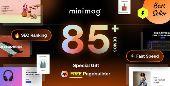 下一代多用途 Shopify 主题 – Minimog 5.7.0