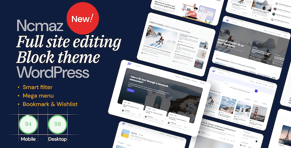 新闻杂志全站编辑 WordPress 主题 – Ncmaz 1.5.0