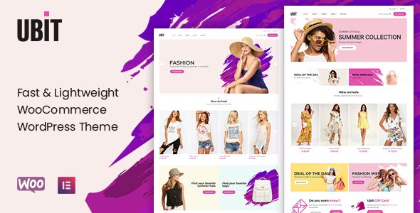 Ubit 2.0 – 时尚商店 WooCommerce 主题