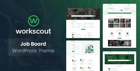 WorkScout 4.1.07 – 求职板和自由职业者市场 WordPress 主题