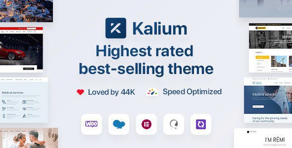 Kalium 3.29 – 创意多用途 WordPress 和 WooCommerce 主题